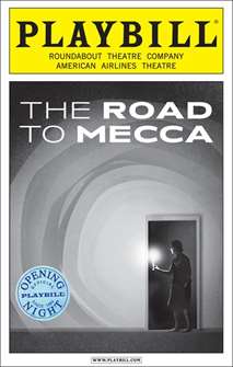 The Road to Mecca Limited Edition Official Opening Night Playbill 